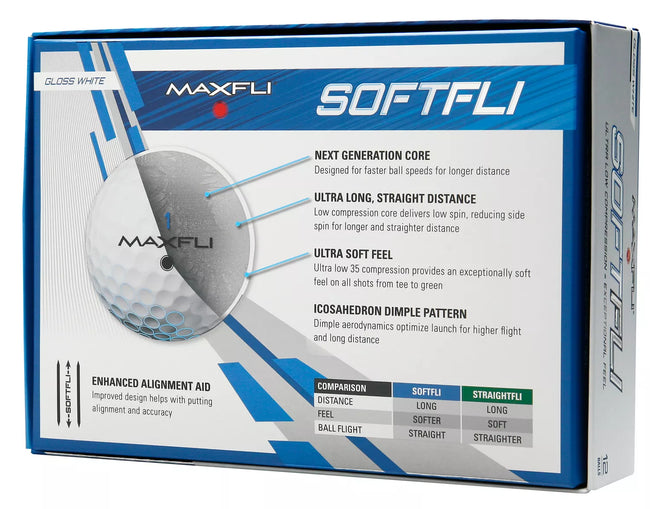 Maxfli Softfli Gloss Golf Balls